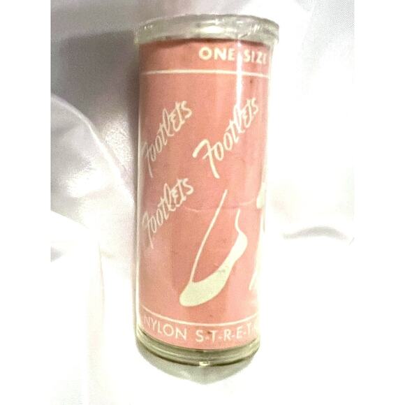 Vintage Footlets Nylon Foot Socks! In Orig Package NEW - Picture 1 of 5